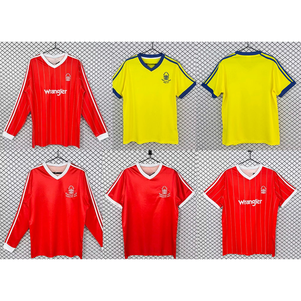 Áo Bóng Đá Nam Phong Cách Retro Nottingham Forest - Sân Nhà