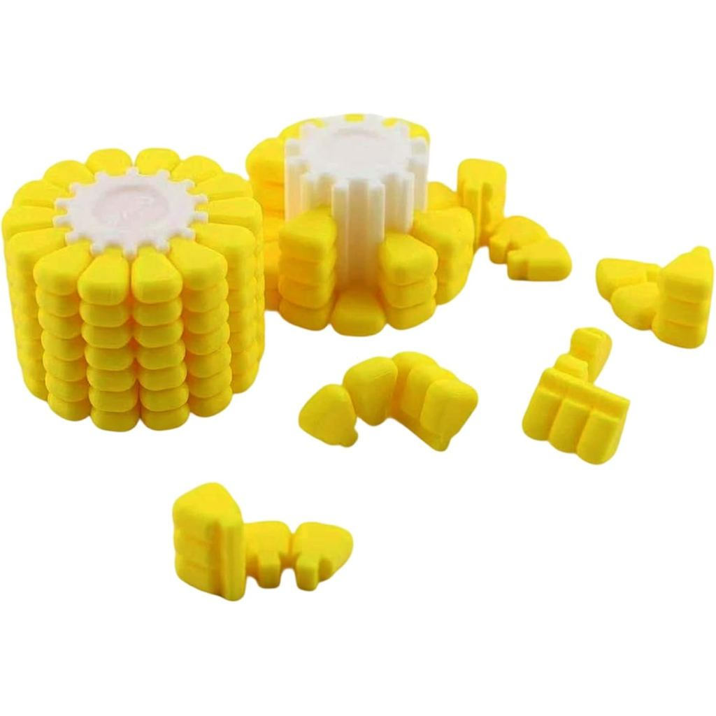 Câu đố 3D Hình ngô 3D Câu đố ngô 2 mảnh dành cho người lớn, Câu đố 3D dành cho người lớn và thanh th