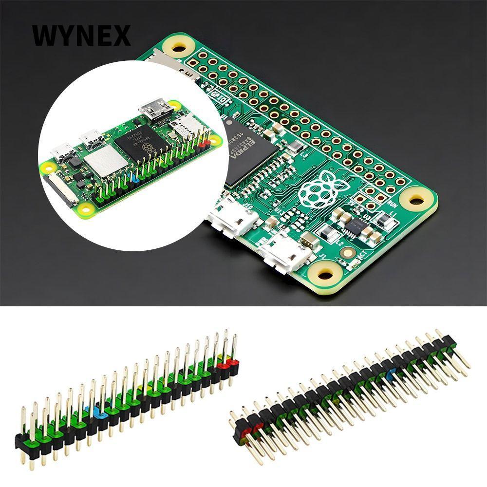 Đầu bảng phát triển WYNEX, 2 * 20pin Nhiều màu sắc Mark 40 Pin GPIO Header, Bộ kết nối PCB khoảng cá