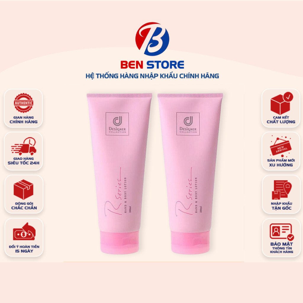 [CHÍNH HÃNG] Kem dưỡng thể Rseries hương nước hoa 200ml