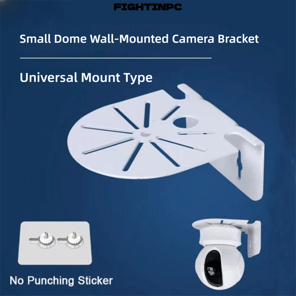 Giá đỡ camera quan sát FIGHTINPC, Giá đỡ camera vòm kim loại không đục lỗ, Giá đỡ camera bên / bệt /