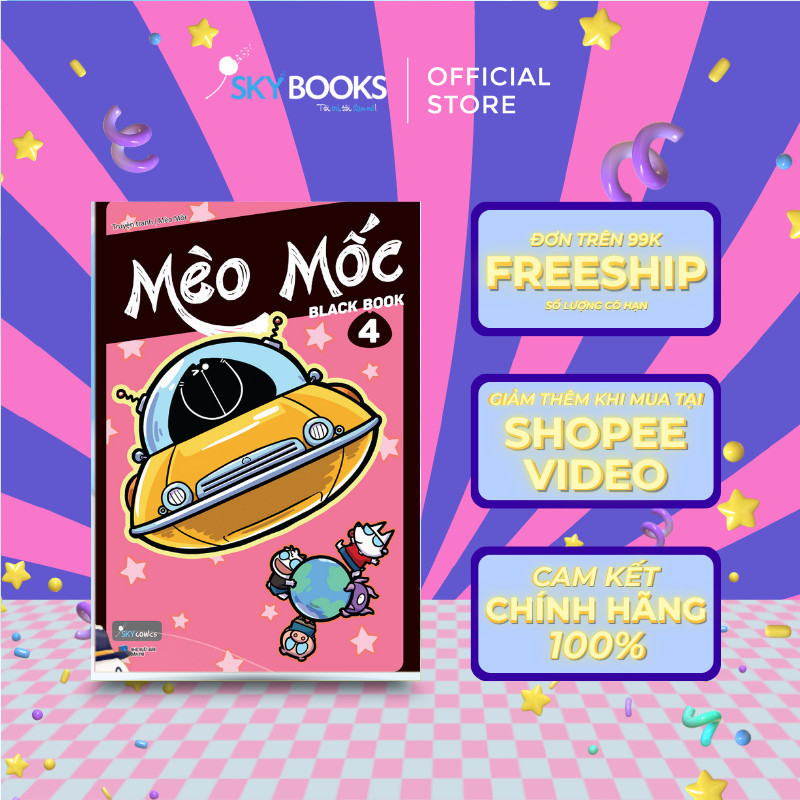 Sách - Mèo Mốc Black Book (Tập 4)