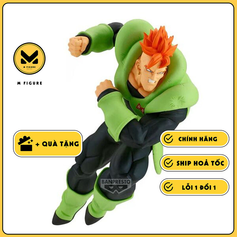 MÔ HÌNH Android 16 - Dragon Ball Z - Match Makers (Bandai Spirits) FIGURE CHÍNH HÃNG