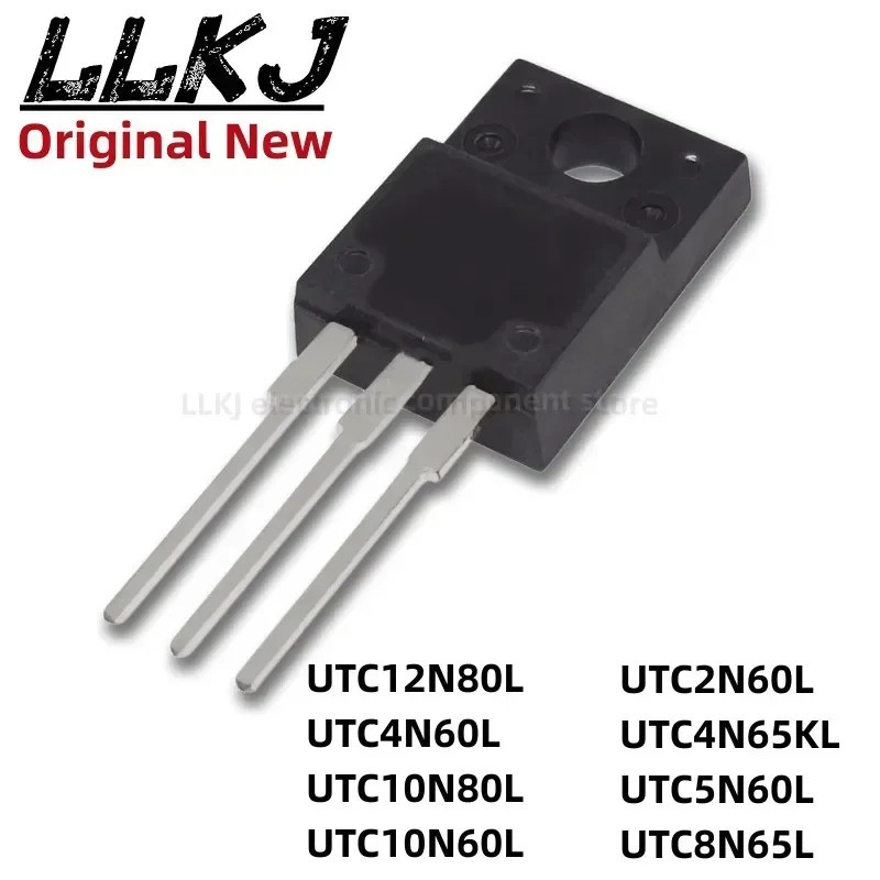 5 Chiếc UTC12N80L UTC4N60L UTC10N80L UTC10N60L UTC2N60L UTC4N65KL UTC5N60L UTC8N65L TO-220F Hiệu Ứng