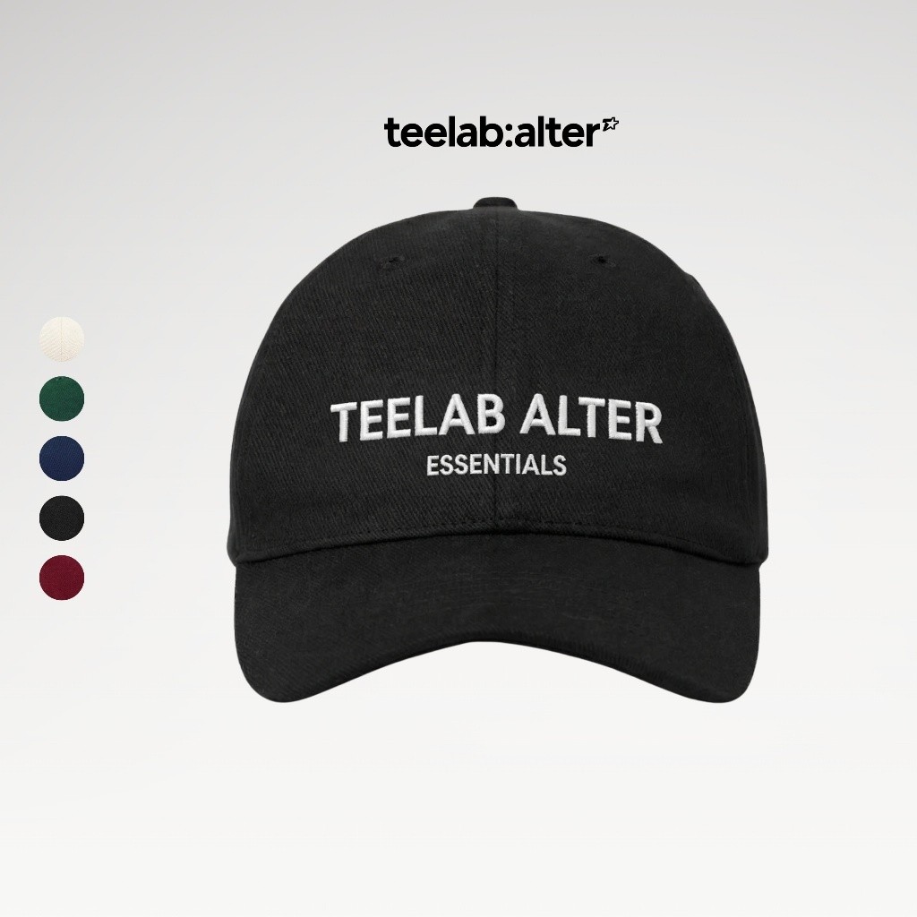 Mũ Teelab Alter Oversized Cotton Essentials Cap AC114
