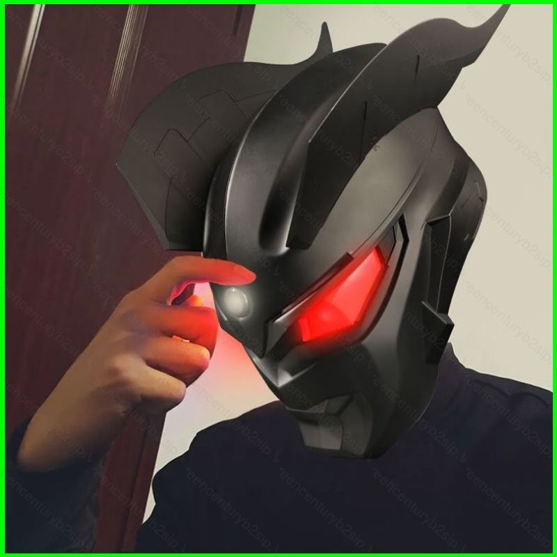G2P Ultraman Ultraman Zero Ultraman Zero Darkness Mũ Bảo Hiểm Đồ Chơi Cảm Biến Cảm Ứng Công Tắc Dạ Q