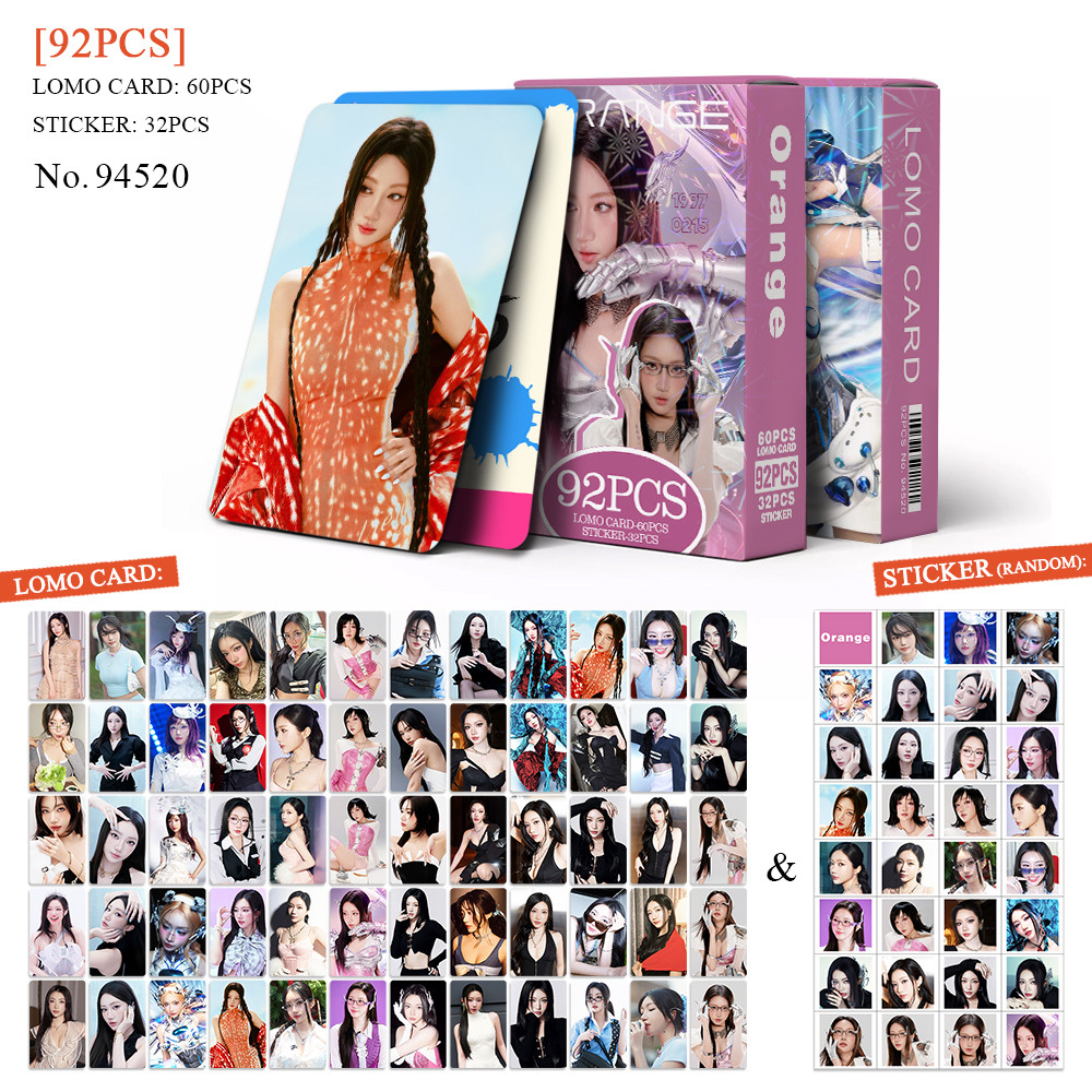 92 Cái / hộp Ngôi Sao Việt Nam EM XINH SAY HI Lomo Cards 52HZ LyHan PhươngLy PhươngMyChi Dán BichPhu