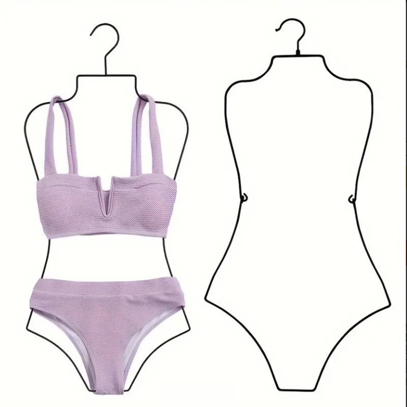 Phong Cách Mới Đồ Bơi Móc Treo Bikini Móc Treo Kim Loại Có Thể Gập Lại Phù Hợp Với Móc Treo Quần Áo 