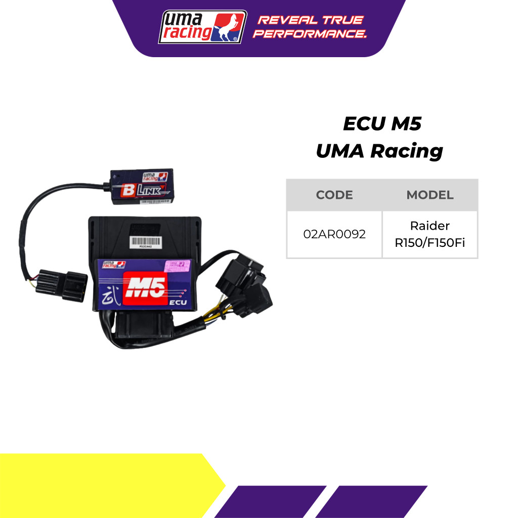 ECU UMA Racing M5 Bluetooth Cho Suzuki Raider R150 / Satria F150 Fi >>>>