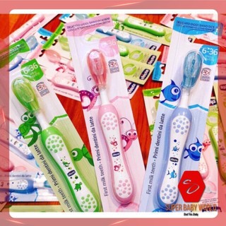 Bàn Chải đánh Răng Chicco Dành Cho Bé 6-36m 3-6y Shop Sbw