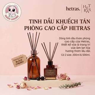Bộ khuếch tán tinh dầu thơm phòng HETRAS Premium Diffuser 500ml - Objet Diffuser 200ml