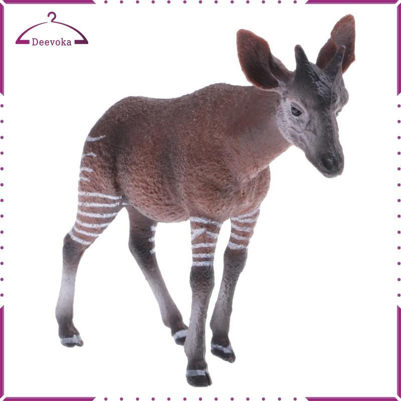Nhân Vật Đồ Chơi Động Vật - Okapi - Đồ Chơi Cho Trẻ Em, Ủng Hộ Tiệc Sinh Nhật, Mô Hình Động Vật Giáo