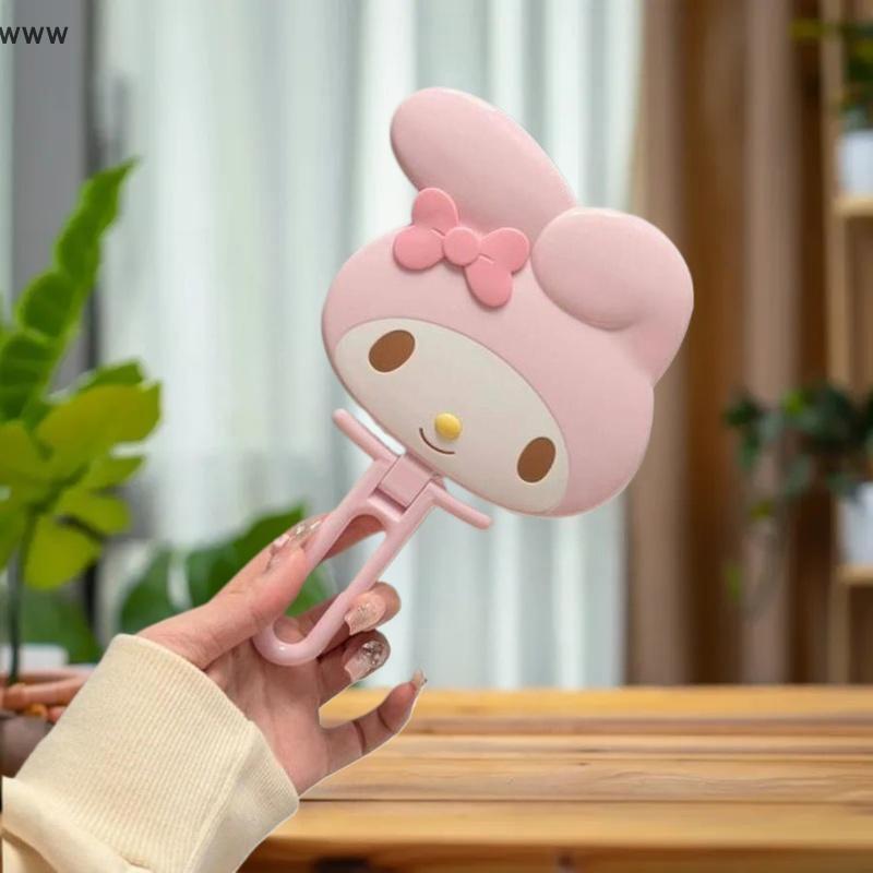 [auz] Sanrio My Melody Handheld Makeup Mirror Cute Desktop Foldable Cosmetics Mirror Toys Girls Gift