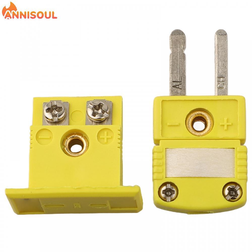 [NISO]K Type Miniature Socket & Panel Mount Connector for Thermocouple Systems