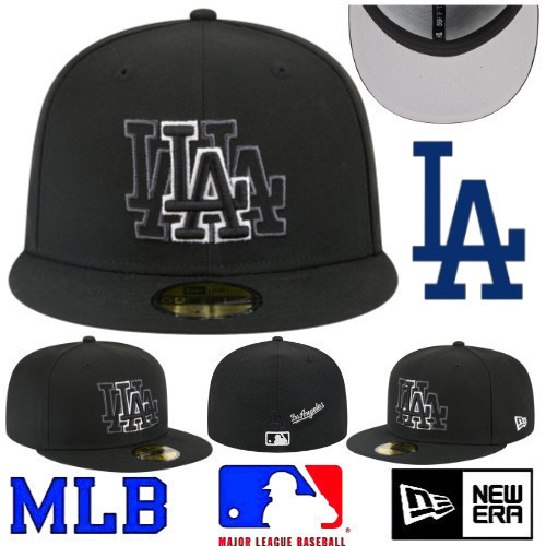 New / Modern Era Triple Strike Los Angeles Dodgers Custom Cap - Đen ZKGN DVGH