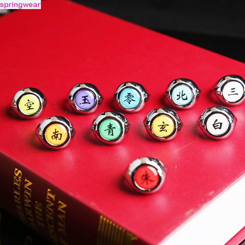 XUÂN Cosplay Nhẫn Nam Nhật Bản Zhu-Rings Akatsuki Akatsuki Itachi Đau Orojimaru DIY Trang Sức