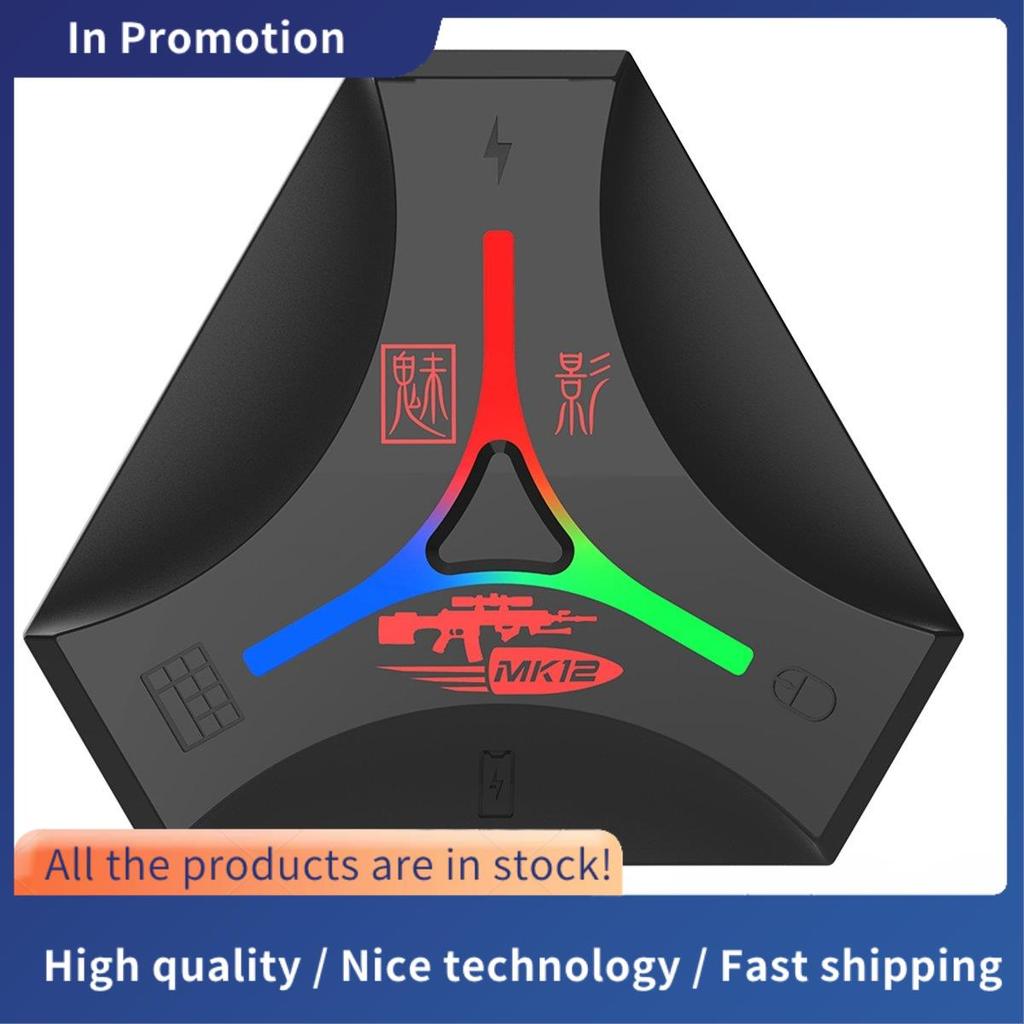 1 Chiếc MK12 Cắm Và Paly Tay Cầm Chơi Game Bộ Điều Khiển Di Động Bàn Phím Chơi Game Chuột Chuyển Đổi