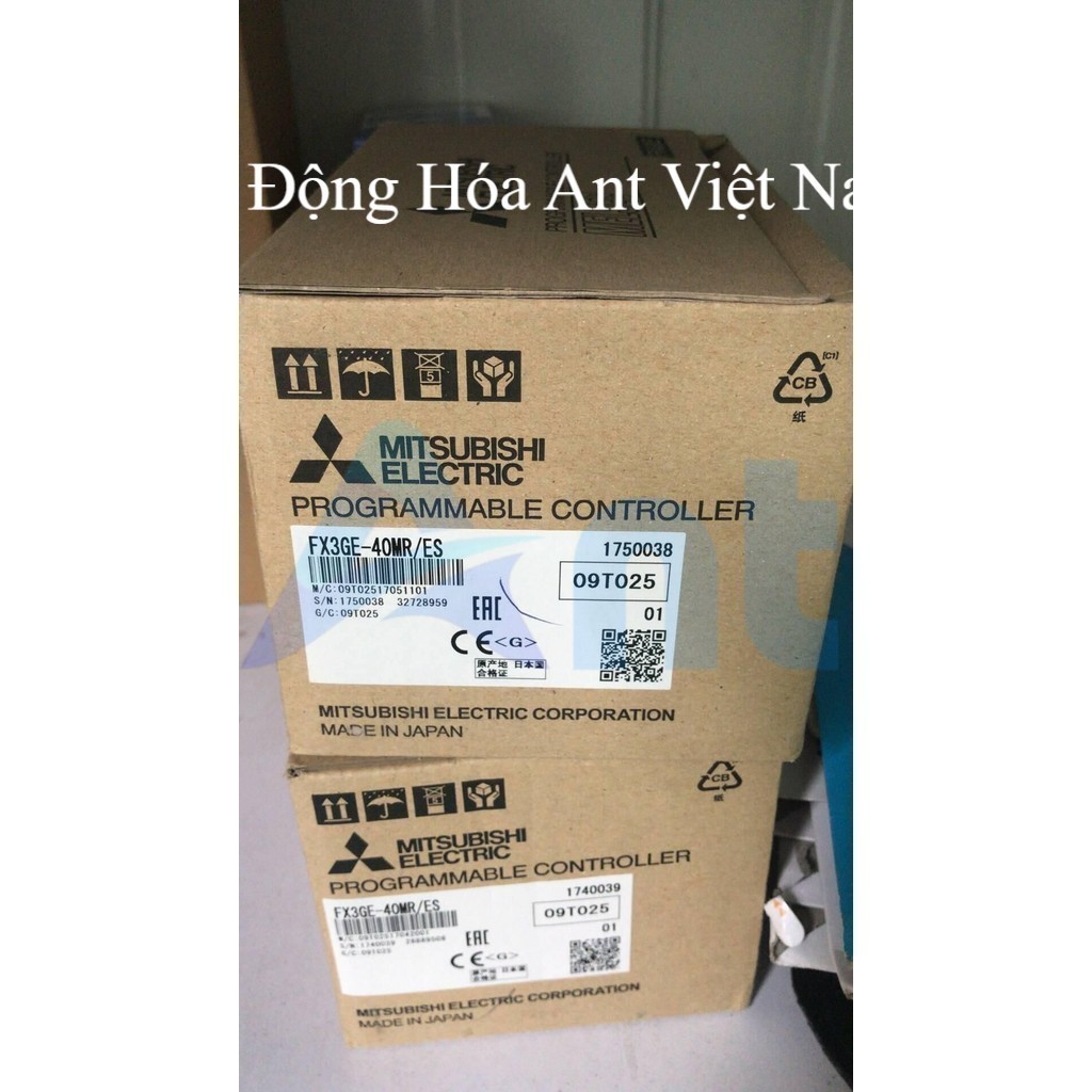 Bộ Lập Trình Mitsubishi PLC | FX3GE-24MR/24mt/40mr/40mt/DS/ES | Ethernet Tích Hợp