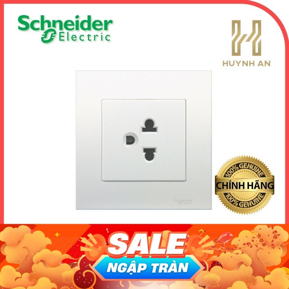 (SE) Ổ cắm đơn/ đôi 3 chấu 16A Trắng/ Xám Vivace Schneider KB426UEST_G19 KB426UEST_AS_G19 KB426UES2_