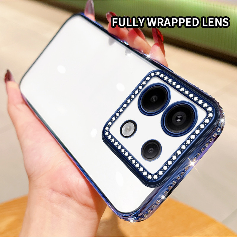 Ốp lưng Redmi Note 13 Pro 5G 2312DRA50C 2312CRAD3C 2312DRA50G 2312DRA50I Vỏ điện thoại trong suốt bằ