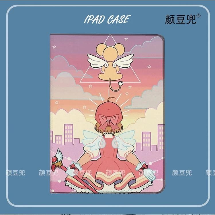 Card Captor SAKURA Anime Ốp Lưng iPad 10.2 7th 8th Air 4 5 Mini 5 6 Ốp Lưng Silicon Sang Trọng Cho i
