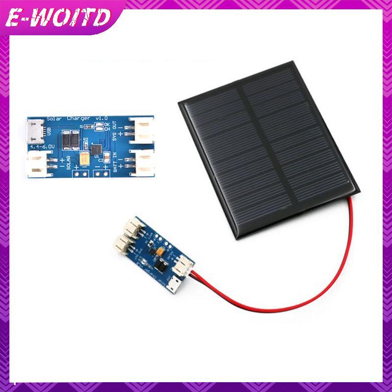 Bảng sạc USB Lipo năng lượng mặt trời E-WOITD CN3065 Mô-đun 500mADC4.4-6V E-WOITD