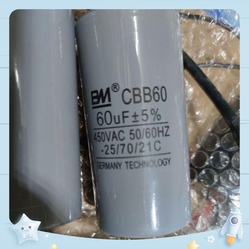 tụ BM CBB60 60uf +- 5% 450v