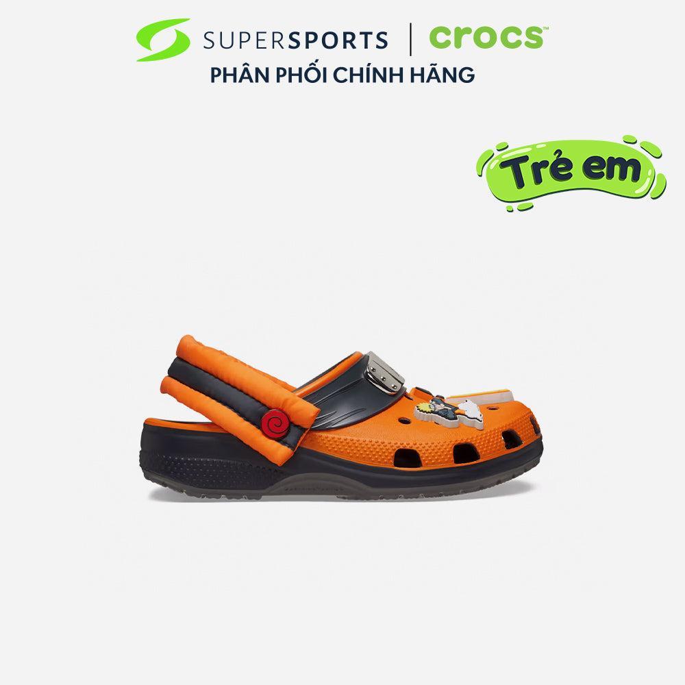 Giày Clog Trẻ Em Crocs Classic Naruto - Cam - 209460-014