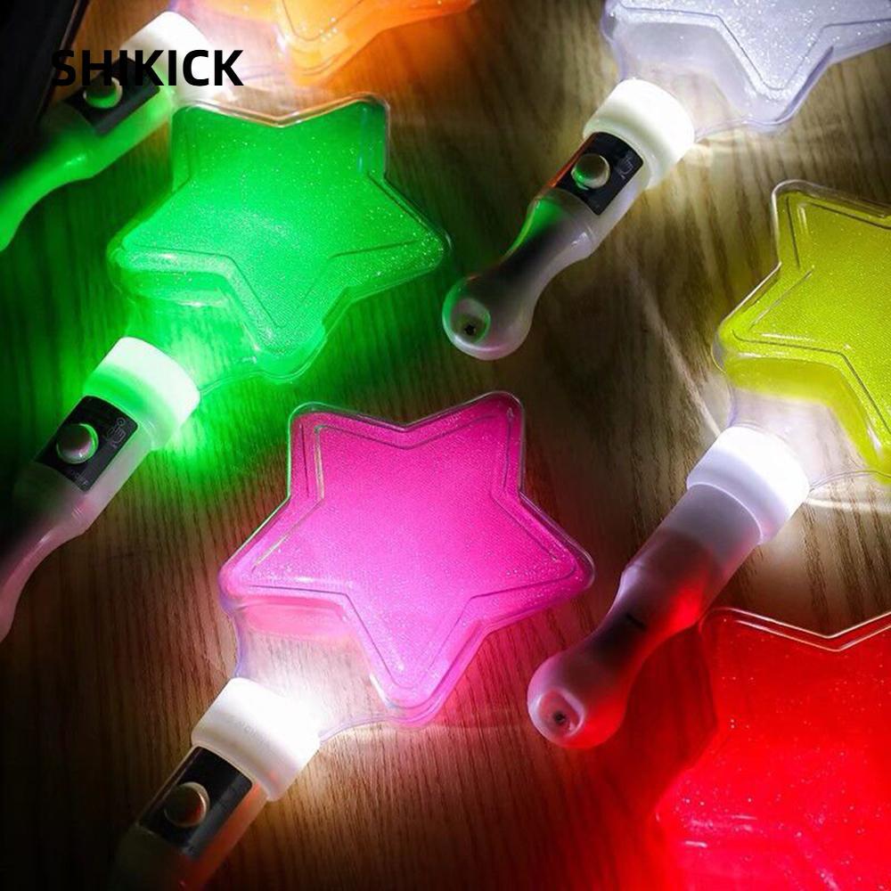 SHIKICK Concert Party Đồ chơi trẻ em Huỳnh quang Stick Performance Prop Ngôi sao phát sáng