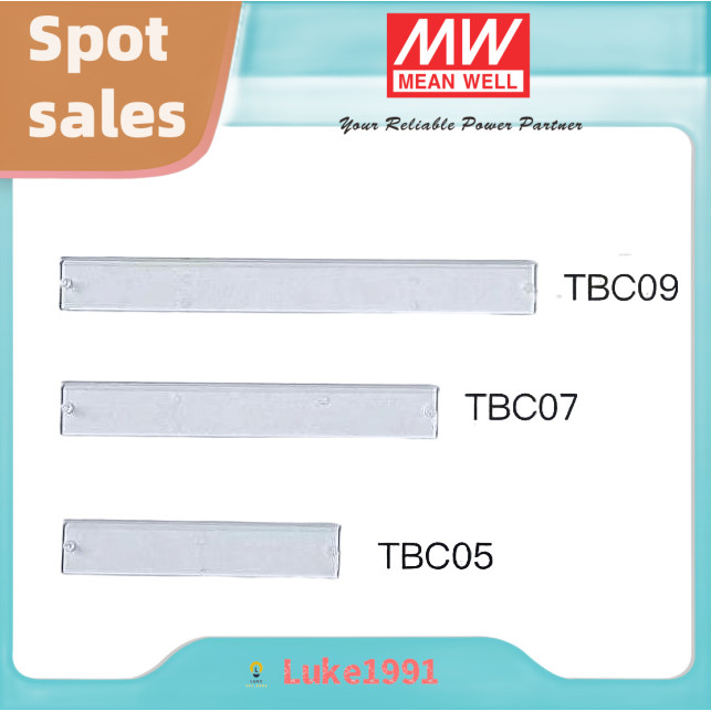 Vỏ bảo vệ trong suốt MEAN WELL Switching Power Terminal Cover TBC-05 / 07 / 09 Vỏ bảo vệ trong suốt 
