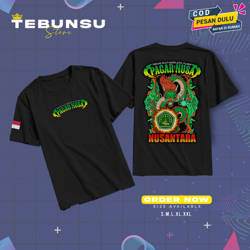 Pagar Nusa Pn Nu 002 Áo thun Microfiber Jersey Áo thun thăng hoa Jersey