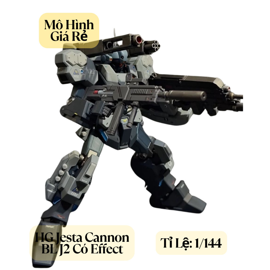 Mô Hình Lắp Ráp HG Jesta Cannon BL J2 Có Effect - GundamGao
