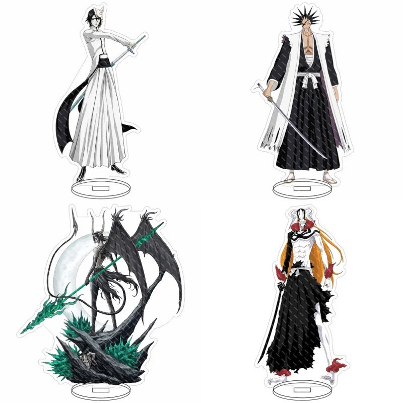 Standee Bleach mô hình nhân vật Ichigo Kurosaki Ulquiorra Cifer Kenpachi Zaraki mica trang trí bàn h