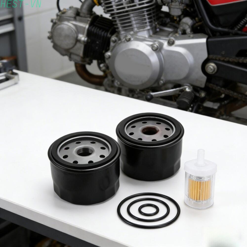 Kawasaki FR691V Oil Change Kit 2 Oil Filters and 1 Fuel Filter for FR600V FX600V