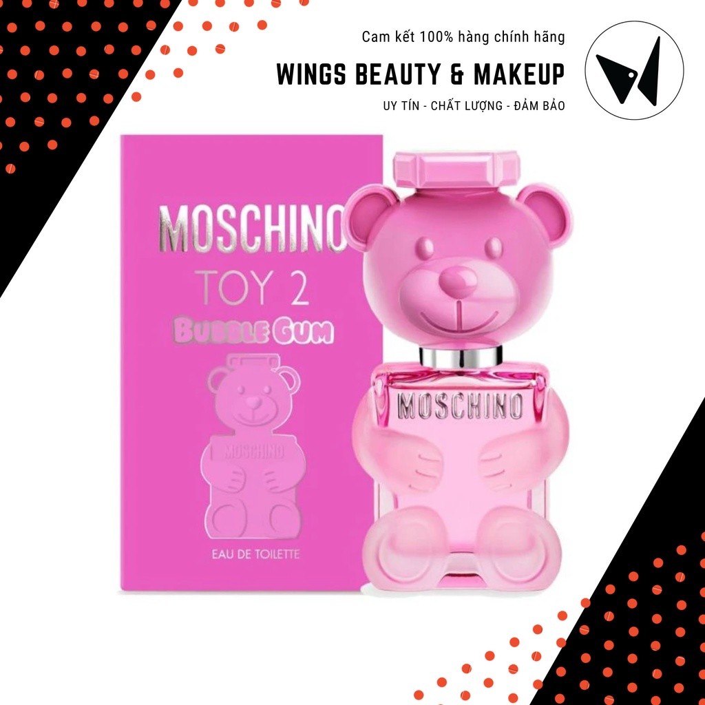 Nước hoa nữ MOSCHINO Toy 2 Bubble Gum EDT chính hãng