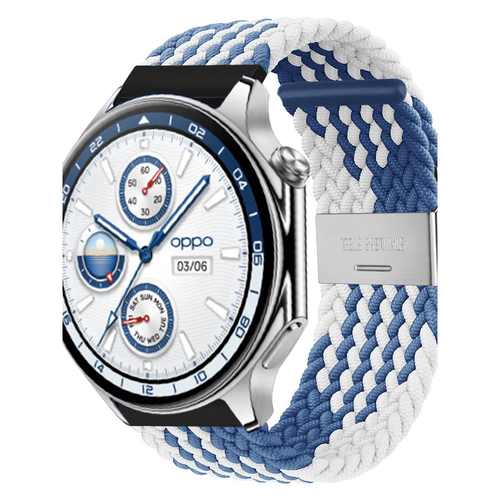 Thích hợp cho OPPO Watch X Qianfan Blue Full Smart Watch Đồng hồ sức khỏe thể thao Thay thế cổ tay o