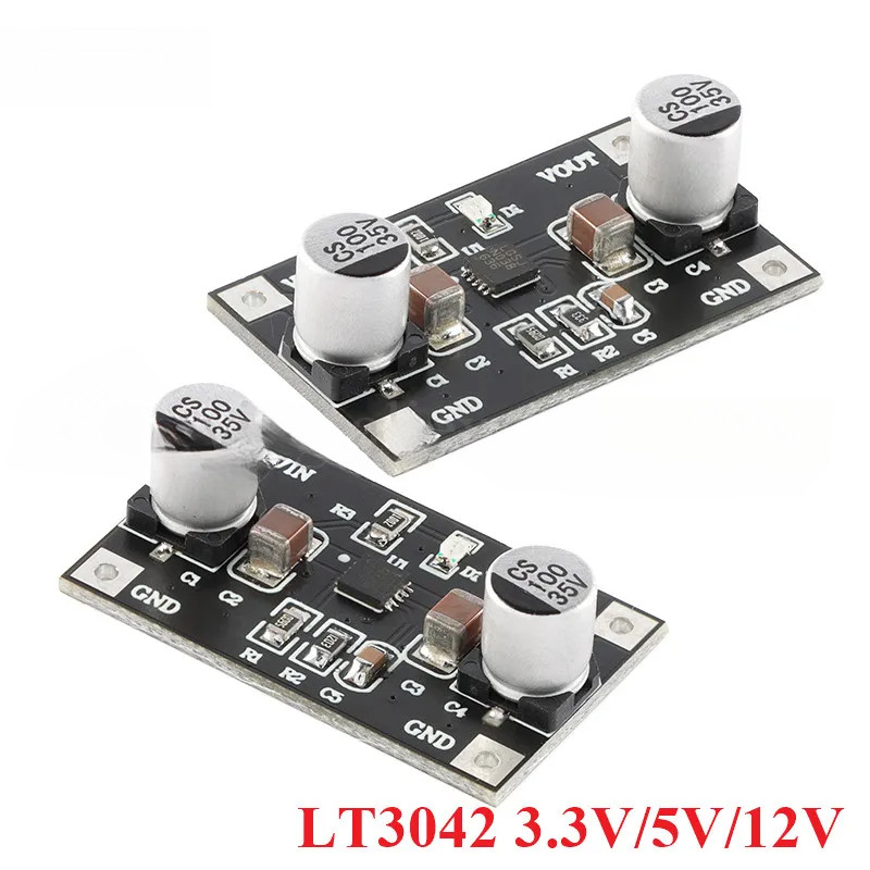 LT3042 Bộ điều chỉnh tuyến tính công suất đơn Mô-đun Buck xuống 3.3V 5V 12V Độ ồn thấp và gợn thấp M