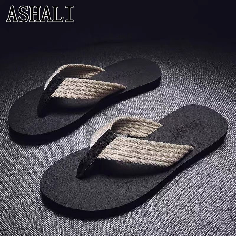 ASHALI Dép Xỏ Ngón Chống Trượt Thời Trang 2025 Cho Nam