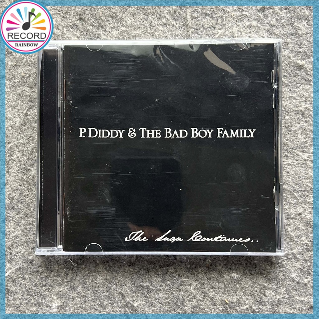 P Diddy The Bad Boy Family The Saga Tiếp tục CD Album [Đã niêm phong] Thương hiệu mới 1Z07323