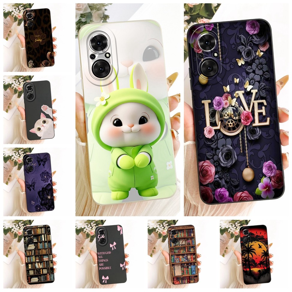 Ốp lưng Honor 50 SE Thời trang sang trọng Cool Kawaii Vỏ silicon sơn dễ thương Honor JLH-AN00