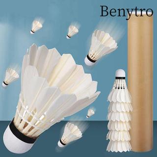 Bóng Cầu Lông Benytro 3/6/12 Chiếc - Trắng Ôn Định, Phù Hợp Cho Tập Luyện Và Gia Đình