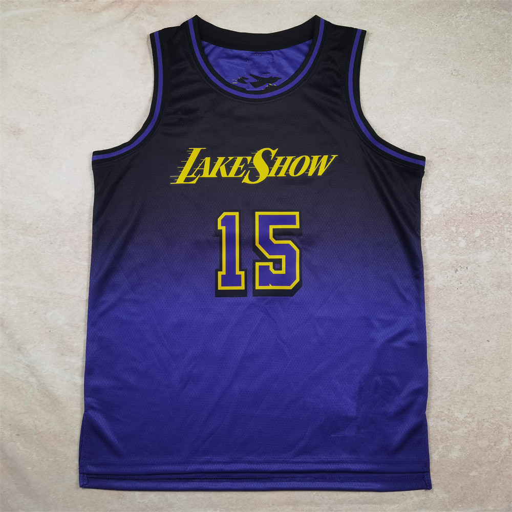 Áo phông LAKERS 15 River Edition 2025 thuộc bộ sưu tập La Camiseta S City Edition và có màu trong su