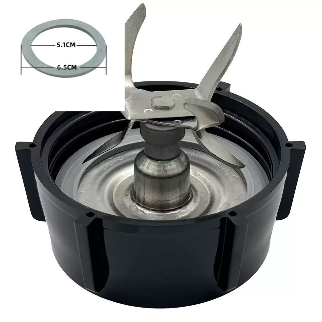 Oster Blender Blade Base Bottom Cap với đệm cao su Bộ vòng đệm niêm phong Bộ thay thế cho máy ép trá