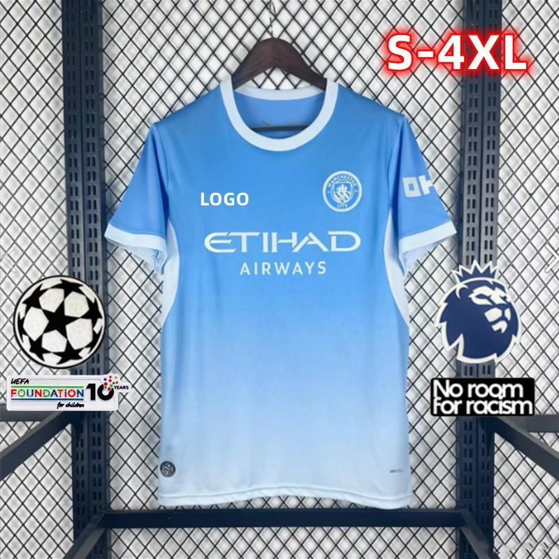 Áo thi đấu Manchester City phiên bản fan edition - Áo thun bóng đá