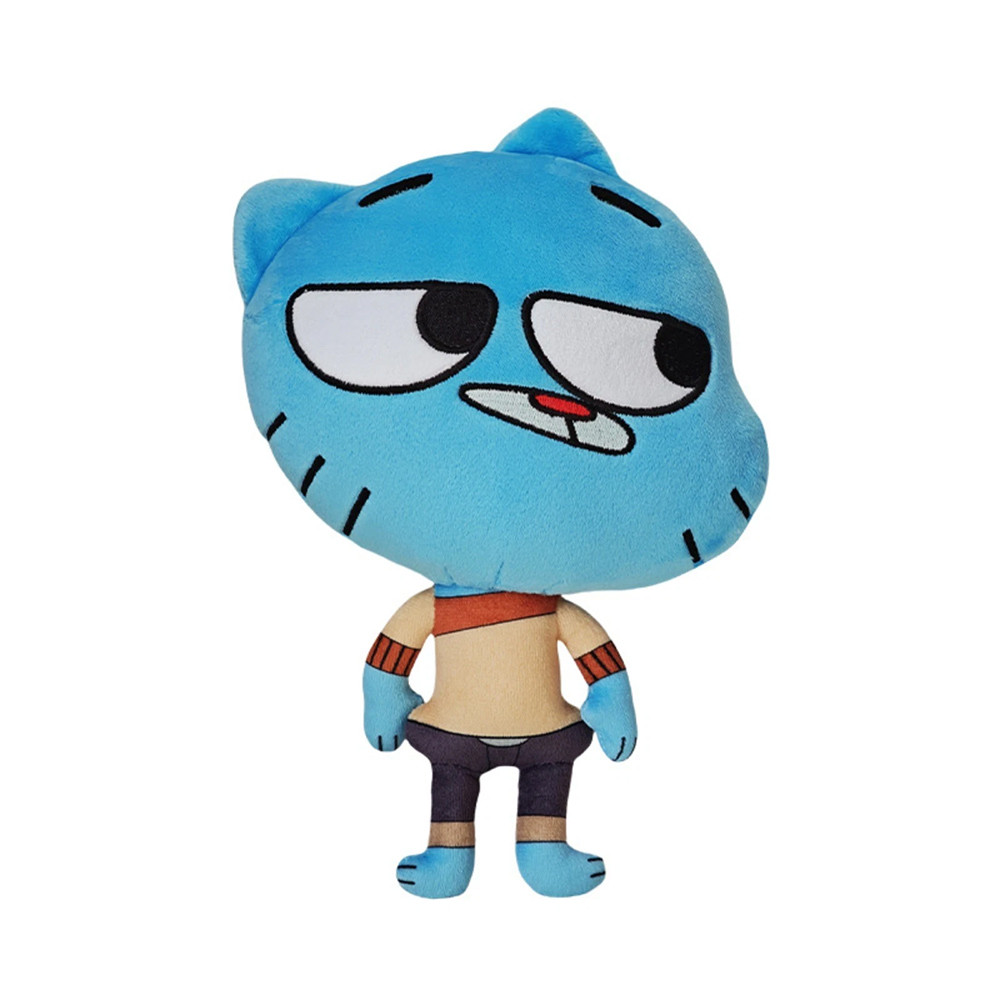 Cartoon Network Gumball Plush - Soft Blue Cat Stuffed Animal for Kids & Collectors