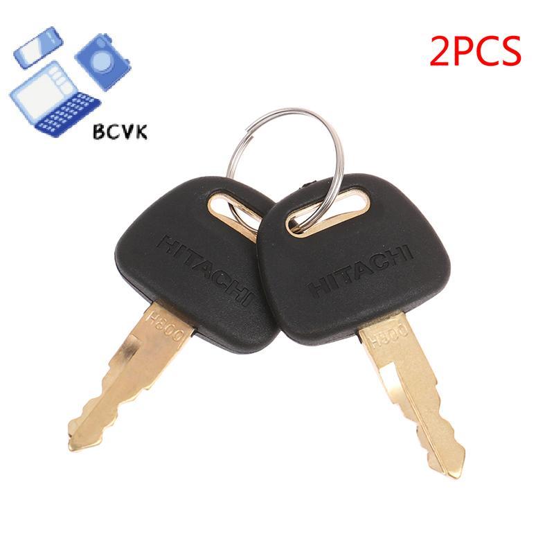 [BCVK] 2 Chìa Khóa Máy Xúc H800 Cho Hitachi ZAX ZAXIS Grab BU0028 Zax ex60 / 70 / 120 / 200 / 210 Ph