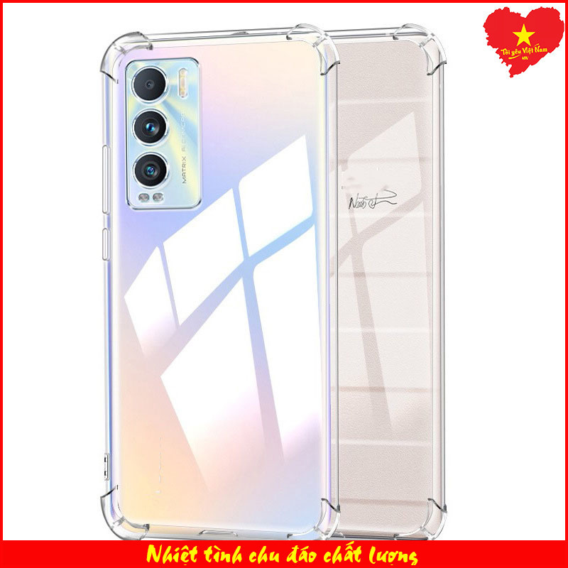 Ốp Lưng chống sốc Realme GT 2 Master, GT2 Pro, GT2/ GTNeo2, GT Neo3..... trong suốt G 4 góc