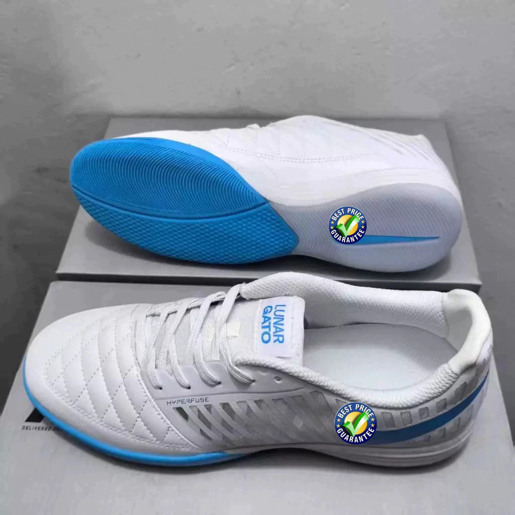 Lunar Gato II IC 36-45 Futsal Bóng Đá Giày Bóng Đá Futsal Nam Ngoài Trời Đan Giày Bóng Đá Chống Trơn