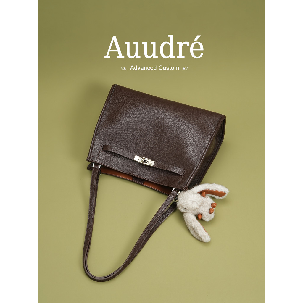 Auudre Đơn Giản Retro Túi Dung Tích Lớn Đi Làm Túi Tote Đeo Vai | BigBuy360 - bigbuy360.vn
