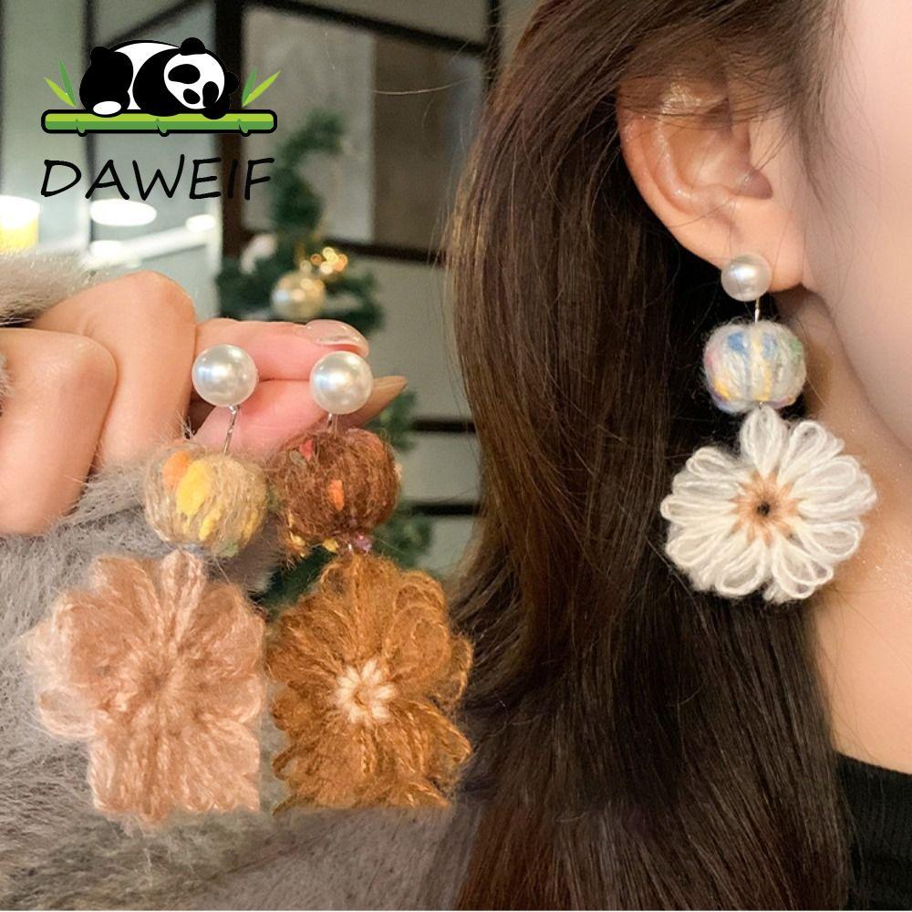 Daweil Bông Tai Hoa Cúc Thanhtinhdễthương, Phù Hợp Style Vintage Boho Cho Bé Gái